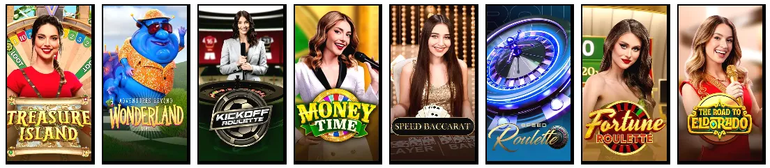 Casino en direct sur Manga Casino